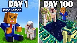 I Lost My Mind In This Minecraft 100 Days