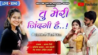 ❤️तू मेरी जिंदगी हे ❤️love song 🐱active pad mix ❤️8605741574❤️banjo song