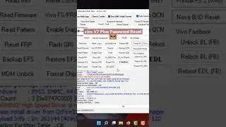 Vivo V-7 Plus Pattern And Frp (PD 1708EX)Old Is Gold😅✌️