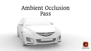 How to use Ambient Occlusion Pass in 3dsmax
