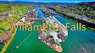 Willamette Falls - An Aerial View