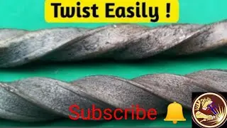 How To Twist A Square Bar ||