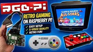 RGB PI OS  Raspberry PI   CRT  RETROGAMING