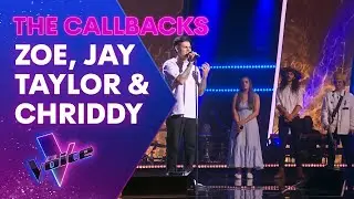 Zoe, Chriddy, Taylor & Jay Sing Billie Eilish Songs | The Callbacks | The Voice Australia