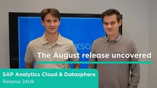 SAP Analytics Cloud & SAP Datasphere 2408 Release Video