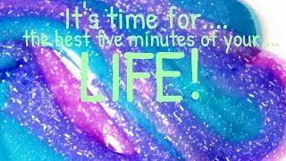 Satasfying slime video! You're gonna fall in 💖 (for 5 min. also shoutouts will be in desc)