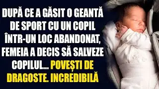 După ce a găsit o geantă de sport cu un copil într-un loc abandonat, femeia a decis să salveze copil