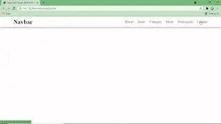 Responsive Navbar||Website Header||Only Html And CSS With Source Code