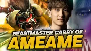 🔥AME BEASTMASTER FULL GAMEPLAY PERSPECTIVE🔥DOTA 2 PATCH 7.37E🔥