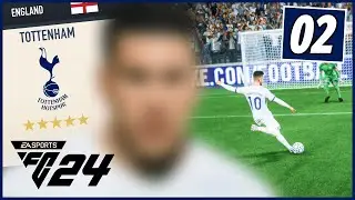 A new £63,000,000 striker joins Tottenham Hotspur... Ep2 (EA FC 24 career mode)