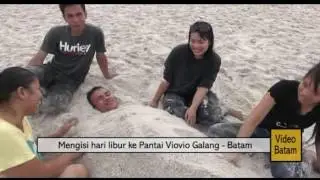 Liburan di Pantai Viovio Barelang   Batam