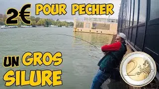 2€ POUR PECHER UN GROS SILURE | PECHE SILURE PARIS