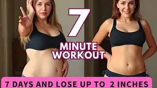 7 Minute Belly Fat Workout At Home: Quick & Effective Core Burner! 💪🔥