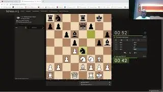 Играю по минуте на Lichess