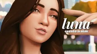 Luna Blake: A Photographer for Sims 4 Vlogs 📸 | Sims 4 CAS + CC List