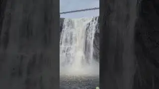 Montmorency Falls in Quebec City