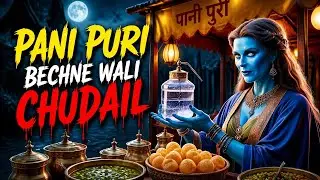 Pani Puri Bechane Wali Chudail | पानी पूरी बेचने वाली चुडैल | Hindi Cartoon Stories
