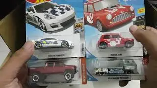 Unboxing Hot Wheels Mainline 2018 Case N Sealed