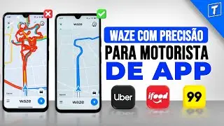 Ideal Waze settings for app drivers (Uber, 99, iFood)