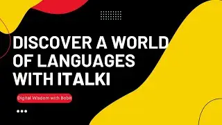 Discover a world of languages with italki