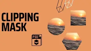 Clipping Mask With Shapes in #photoshop
