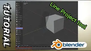 Blender Tips - Line Project Tool
