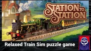 Station to Station Relaxing Train Sim Puzzle Game