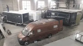 Motorhome production in Russia! IRIS is a full-cycle company!