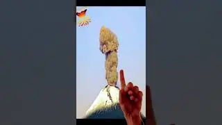 اعنف بركان لم تشاهد مثله من قبل
