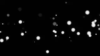 Rising Dots effect Overlay Black screen