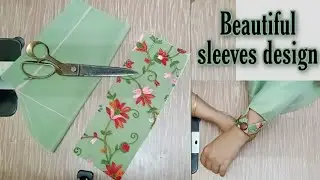 New stylish sleeves design easy cutting and stitching 