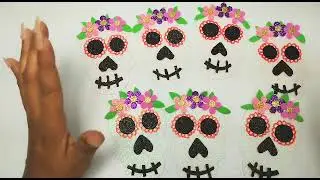👻LINDA GUIRNALDA DE CALAVERAS 👻