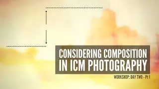 Considering Composition in ICM Photography - Workshop Series Day 2 (part 1)