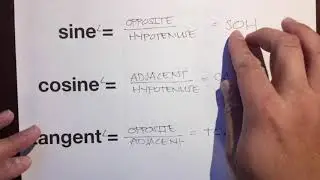Trigonometric Ratios