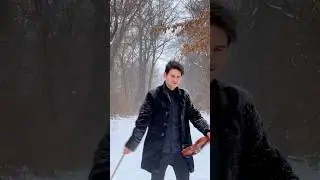 Bella Ciao in the snow ❄️ La Casa de Papel (Money Heist)