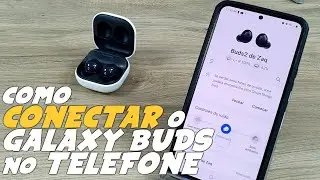 Como CONECTAR o GALAXY BUDS NO TELEFONE SAMSUNG