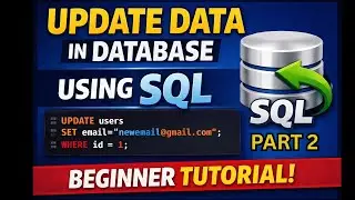 How to Update Data in Database Using SQL|UPDATE Query Tutorial for Beginner part 2 
