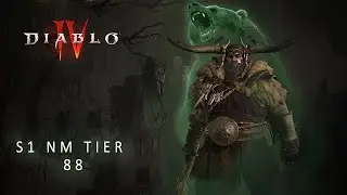 shapeshifter werebear druid boss fight nightmare tier 88 - season1 diablo 4