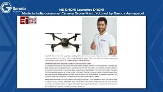 Garuda Aerospace in the News: Highlighting Our Journey-Press Releases Video#11🚀📰#news#highlights