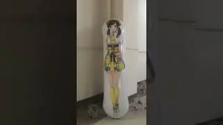 Customized inflatable anime pillow and beach ball