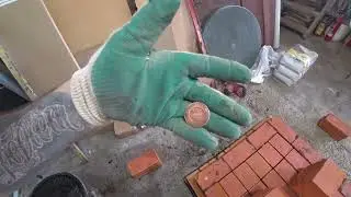 Камино-печь из Витебского кирпича с духовкой в Саратовской области.