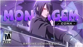 MONTAGEM COMA ~ Sasuke Uchiha [AMV/Edit] 4k ! Alight Motion Preset (+Project File)