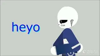 godverse sans vs dust×6 sans　sneak peek