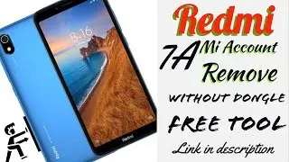 How to Unlock Redmi 7A mi account with free tool. #redmi7a #pasword #unlock #redmi