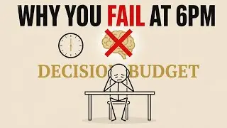 Why You Make Terrible Decisions By 6PM (And How To Stop) 