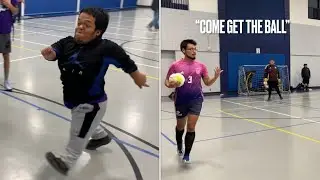 Fearful FUTSAL SOCCER Game! *FUNNY*