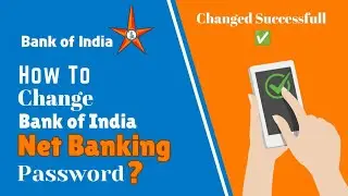 How to change Bank of india Net Banking Passwords | forget BOI Password Change Now | #bankofindia