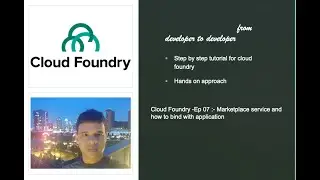 How to use marketplace service in cloud foundry