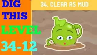 DIG THIS (DIG IT) LEVEL 34-12 SOLUTION OR WALKTHROUGH