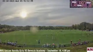 KHS Soccer Varsity Girls VS  Berwick Academy - September 18 4PM